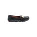 Calvin Klein Flats: Black Print Shoes - Women's Size 6 1/2 - Almond Toe