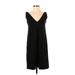 Everlane Casual Dress - Shift: Black Solid Dresses - Women's Size 0