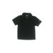 Nike Golf Short Sleeve Polo Shirt: Black Solid Tops - Kids Boy's Size Small