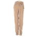 Sunday Best Casual Pants - High Rise: Tan Bottoms - Women's Size 2X-Small