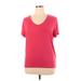 Ralph Lauren Sport Short Sleeve T-Shirt: Red Tops - Women's Size X-Large