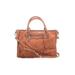 Rebecca Minkoff Leather Satchel: Tan Print Bags