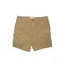 Sonoma Goods for Life Cargo Shorts: Tan Solid Mid-Length Bottoms - Women's Size 16 - Light Wash