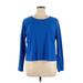 Beyond Yoga Active T-Shirt: Blue Activewear - Women's Size X-Large