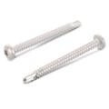 Drilling Screws 5.5 x 70 60 Pieces Rounded Head Screws TX Shape M Stainless Steel A2 / V2A, Self-Tapping Screws DIN 7504 / ISO 15480 - Rust-Free