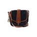 Dooney & Bourke Leather Crossbody Bag: Black Color Block Bags