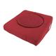 Moxa Stool Anti-Scald Soft Easy Moxibustion Pillow Set Multifunctional Linen Sponge Filling for Waist for Home (Red)