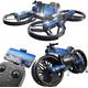 2 in 1 RC Drone Motorcycle Wifi Camera 2.4G Remote Control Quadcopter