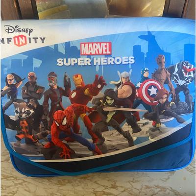 Disney Video Games & Consoles | Disney Infinity Marvel Super Hero’s Travel Shoulder Storage Bag | Color: Blue | Size: Os