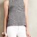 Anthropologie Tops | Anthropologie Hd In Paris Geometric Sleeveless Top | Color: Black/White | Size: S