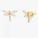Kate Spade Jewelry | Kate Spade Greenhouse Dragonfly Studs | Color: Gold | Size: Os