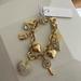 Jessica Simpson Jewelry | Jessica Simpson Gold Charm Bracelet | Color: Gold | Size: Os