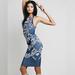 Free People Dresses | Free People Intimately One And Only Bodycon Dress White & Blue Nwot | Color: Blue/White | Size: Xs/S