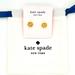 Kate Spade Jewelry | Kate Spade Gold Something Sparkly Spade Earrings Nwt | Color: Gold | Size: Os