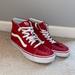 Vans Shoes | High Top Red Vans | Color: Red | Size: 9.5