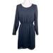 J. Crew Dresses | J. Crew Blue Swiss Dot Long Sleeve Midi Dress Size 2 | Color: Blue | Size: 2