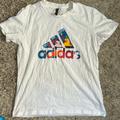 Adidas Shirts & Tops | Adidas Shirt. Probably A Children Shirt, Size Large. | Color: White | Size: Lb