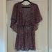 Free People Dresses | Free People Boho Flowy Dress | Color: Gray/Purple | Size: No Size