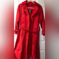 Burberry Jackets & Coats | Burberry Trench Coat | Color: Red | Size: L