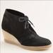 J. Crew Shoes | J. Crew Black Mccalister Suede Wedge Bootie | Color: Black/Tan | Size: 6