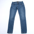 Levi's Jeans | Levis 524 Jeans Womens 1 Short - 26x28 Too Super Low Skinny Med Blue Wash Denim | Color: Blue | Size: 1p