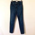 Madewell Jeans | Madewell 10" High Rise Skinny Jeans 25 Medium Wash Blue High Rise | Color: Blue | Size: 25