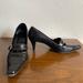 Coach Shoes | Coach Annabelle Vintage Style Leather Pumps W/ Buckle Size 9.5 | Color: Black | Size: 9.5