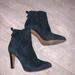 Coach Shoes | Coach Pointed Toe Heeled Ankle Booties Boots Shoes | Color: Black | Size: 9.5