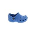 Crocs Clogs: Blue Print Shoes - Kids Boy's Size 3