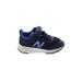 New Balance Sneakers: Blue Color Block Shoes - Kids Boy's Size 5
