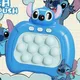 Disney Stitch Mickey Toy Cartoon Quick Push Spielkonsole Puzzle Presse Spielzeug Spiderman Kawaii