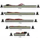 RS RC Super Bright 24LED 146MM Lights Bar for 1/10 RC Crawler Car Axial SCX10 90046 Jeep Wrangler