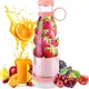 Rechargeable Mixers Fresh Fruit Juicers Blue/Pink Usb Portable Juice Bottle Mini Fast Electric