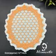 Alinacutle Metal Cutting Die Cut Fish Scale Nesting Oval Etched Die Scrapbooking Paper Craft