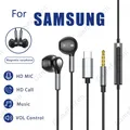 Wired in-ear Type C&3.5mm Magnetic Digital Headphones with HD Mic Bass Stereo Headset for Samsung