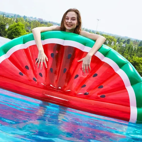 Obst schwimmende Reihe Schwimmbad schwimmende Luftbett Ananas Wassermelone Kaktus Sommer Pool Strand