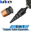 5 in 1 Copper Tube Expander for Hex Handle Hand Drill Copper Tube Expanding Air Conditioner Pipe