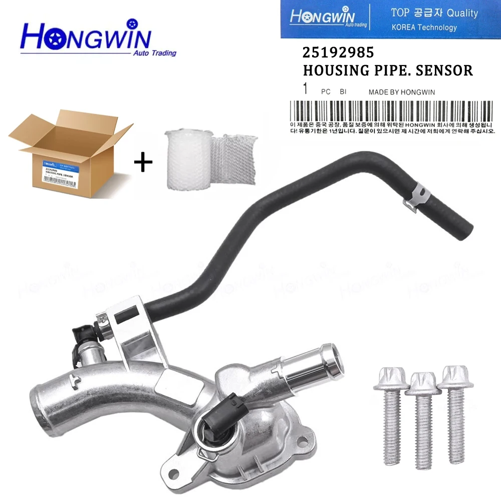 Echte Nr. 25192985 Thermostatgehäuse Wasserpumpenauslass für Opel Astra J Adam Corsa D E Meriva B A14XEL A14XER 1338022 55562048 Image