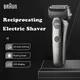 Original Braun 7200s Electric Shaver for Men 3D Floating Blade Rechargeable Shaving Beard Razor