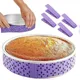 Bandes de cuisson en coton optique absorbantes colorées même moule à gâteau sangle de protection