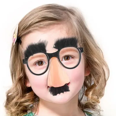 Große Nasenbrille mit Augenbrauen, Schnurrbart, albern, lustig, Foto-Requisiten, Image