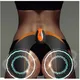 ABS Hip Trainer EMS Muscle Stimulator Buttocks Training With Remote Control Exercise Machine Fitness