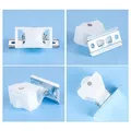 4Pcs Drapery Hardware Cord Pulleys Window Blind Lock for Roman Pleated Shade Roller Shutter