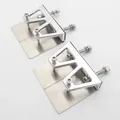 1Pair RC Boat Trim Tabs Balance Plate 57mm*48mm Trim Flaps for 80-120cm RC Electric Gas Nitro Boat
