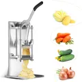 Professional Manual Potato Chip Cutting Machine For Household Commercial Use French Fries Cutter