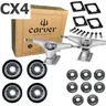 Carver CX4 CX5 Surf Skateboard Truck Skate Longboard Truck Carver Lager und Carver Räder zusammen