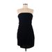 House of Harlow 1960 Casual Dress - Mini Open Neckline Sleeveless: Black Solid Dresses - Women's Size Medium