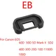 EB Gummi Eye Cup Okular für Canon 60D 50D 40D 30D 20D 10D 5D Mark II 5D SLR Kamera
