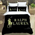 Fashion R-Ralph Lauren Bedding Set 3D Printing Home Decoration Boy Girl King Size Bedding Set Quilt