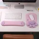 Katze Pfote Mauspad Handgelenk auflage Gamer Computer Gel Mauspads Set niedlichen kawaii Tastatur